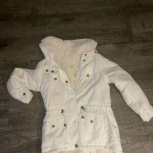 Copper Key Snowy White Puffer Jacket
